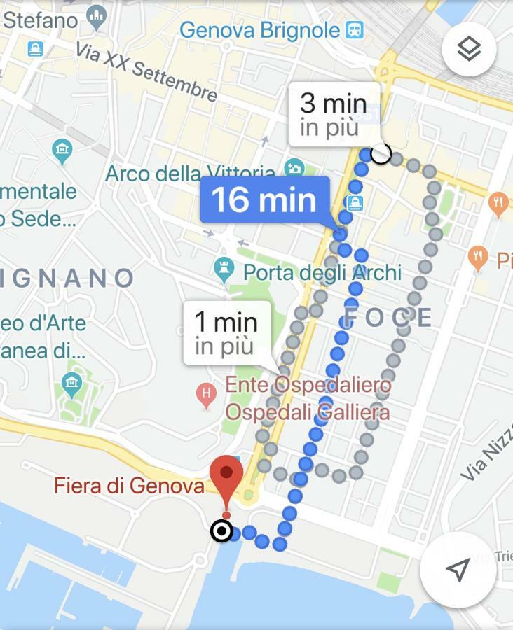 Suite Augustus - Free Parking Genoa Bagian luar foto